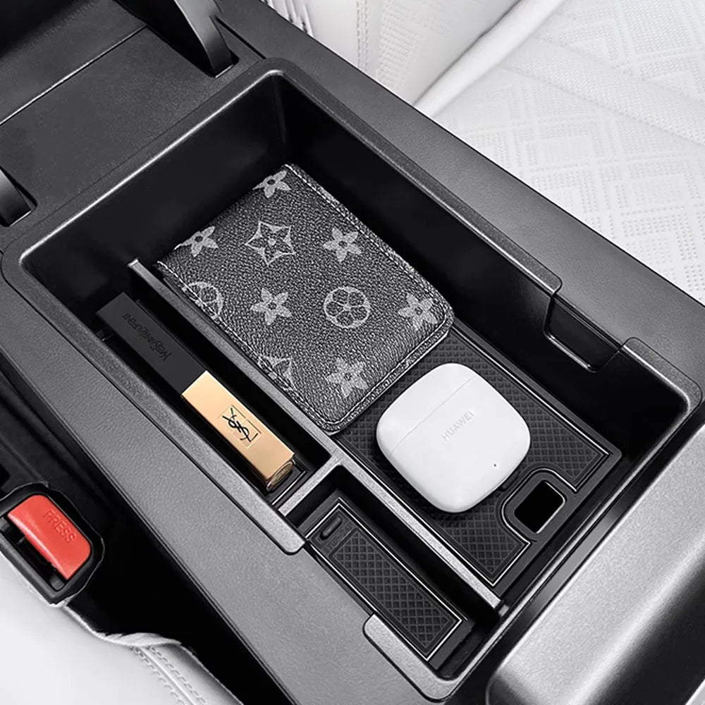 Car Armrest Storage Box for BYD Atto 2 Yuan Up 2024 2025 ABS Central Console Sundries Organizer Pallet Tray Holders Accessories
