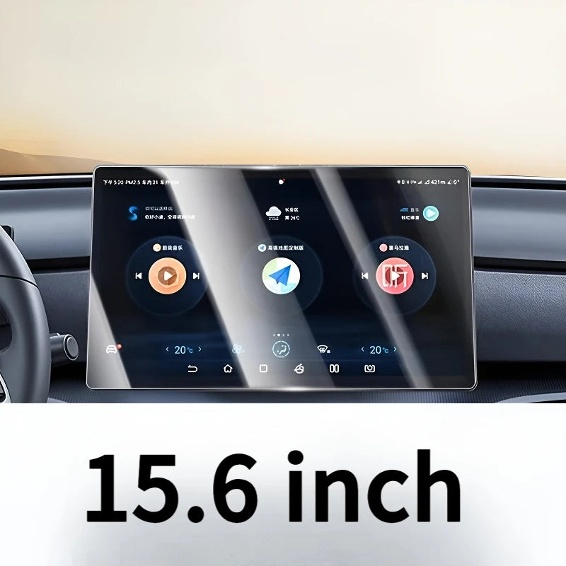 For BYD Sea Lion 07 DMI 2025 Models 15.6inch Tempered glass screen protector Car infotainment radio GPS Console Navigation