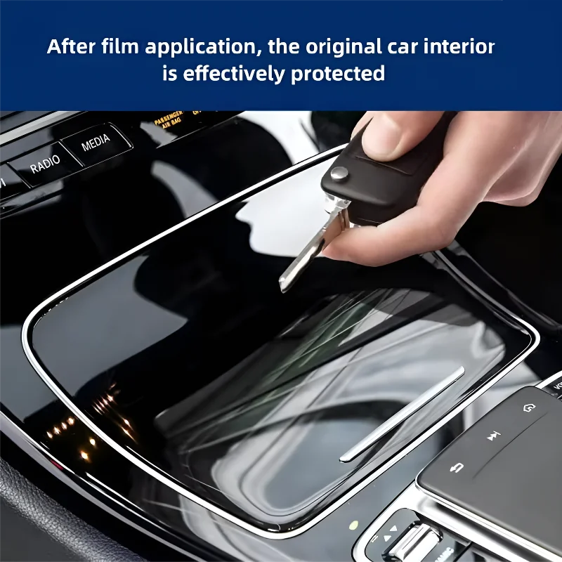 For BYD Sea Lion07 24-25 interior protection Dashboard Multimedia Navigation Transparent Scratch-Resistant Film Modification