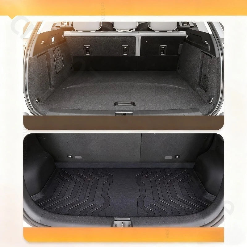 For BYD Dolphin EV 2023-2026  All Weather Protection Non Slip Durable Easy Clean Accessory Split Style TPE Cargo Liner Trunk Mat